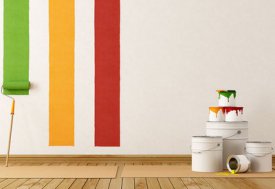 Покраска стен – практичное решение для отделки поверхностей