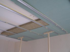 Варианты шумоизоляции потолка в квартире
